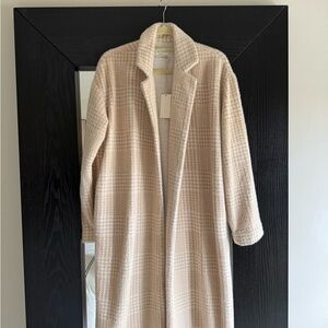 Z Supply Beige Textured Coat